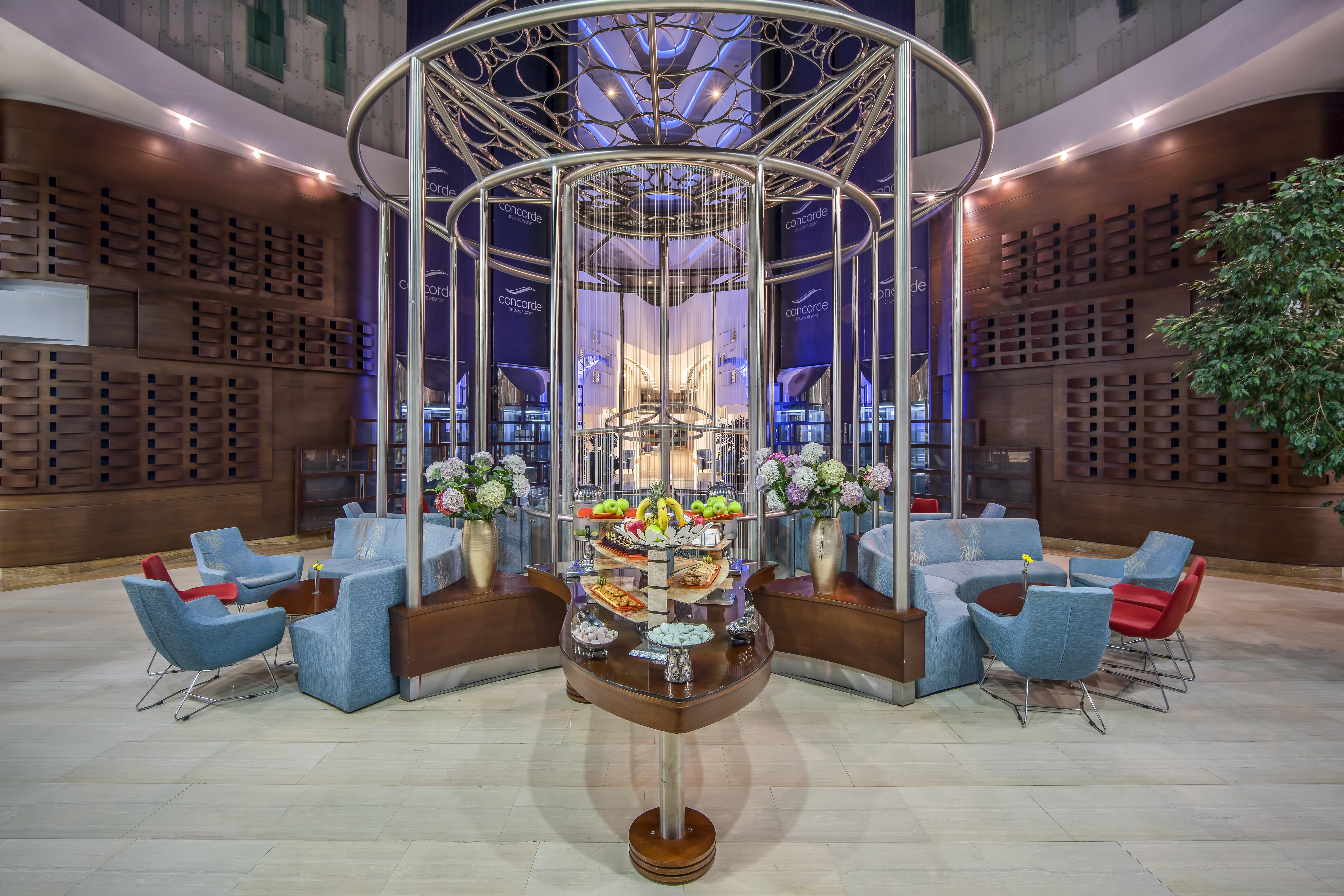 Concorde De Luxe Resort Antália Exterior foto The lounge at the airport